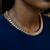 GLD Signature Cuban in Rose Gold - 12mm