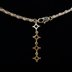 Diamond Marquise Stone Lariat Necklace in Yellow Gold