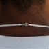 Cadena cubana South Beach™ en oro blanco - 3mm