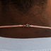 Cadena Cuban™ South Beach en oro rosa - 3 mm