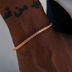 Franco Bracelet in Rose Gold- 3mm