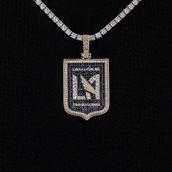 Los Angeles FC Official MLS Logo Pendant in Yellow Gold