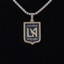 Los Angeles FC Official MLS Logo Pendant in Yellow Gold