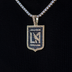 Los Angeles FC Official MLS Logo Pendant in Yellow Gold
