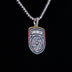 San Diego FC Official MLS Logo Pendant in White Gold