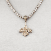 New Orleans Saints Official NFL Micro Logo Pendant