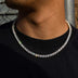 Diamond Tennis Chain + Bracelet Gift Bundle in Yellow Gold - 5mm