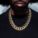 Miami Cuban Chain in Yellow Gold - 25mm