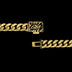 GLD Cuban Signature en Oro Amarillo - 6mm