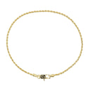 Rope Chain Bracelet in Yellow Gold Vermeil - 2mm