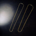 GLD X Bloody Osiris Iced Canary 3mm Diamond Tennis Chain in Yellow Gold Vermeil