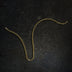 GLD X Bloody Osiris Iced Canary 5mm Diamond Tennis Chain in Yellow Gold Vermeil
