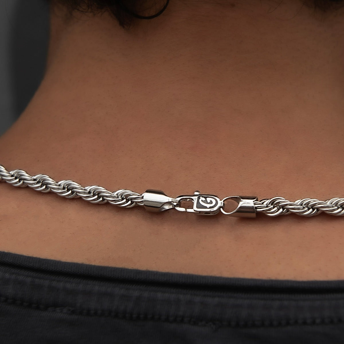 Rope Chain | Men's 6MM Sterling Silver | GLD- The GLD Shop