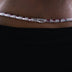 Ruby Baguette Tennis Chain in White Gold - 4MM