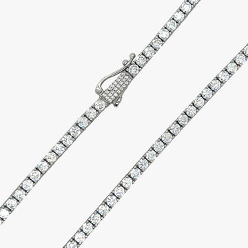 Key to my Heart Set in White Gold
