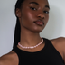 Collar Eslabones Claustro en Oro Rosa - 10mm