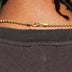 Moon Cut Ball Chain in Solid Gold - 4mm