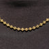 Moon Cut Ball Chain in Solid Gold - 4mm
