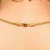 Moon Cut Ball Chain in Solid Gold - 4mm