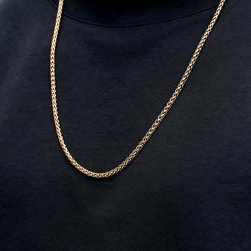 Palm Chain in Rose Gold - 4mm