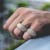 5 Layer Diamond Band Ring - The GLD Shop