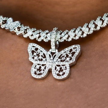 Colgante Mariposa Pequeña Helada