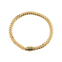 Miami Cuban Chain Bracelet in Yellow Gold Vermeil - 5mm
