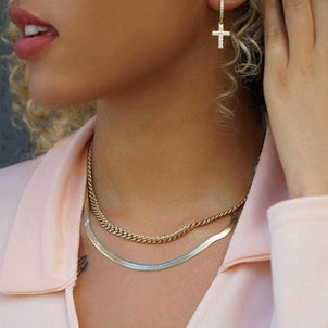 Cuban Link Necklace in Yellow Gold - 5mm