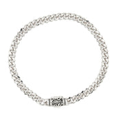 Miami Cuban Chain Bracelet in Sterling Silver - 5mm
