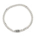 Pulsera de cadena cubana Miami en plata de ley - 5mm