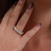 5mm Single Layer Diamond Band Ring - The GLD Shop