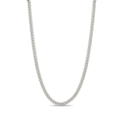 Youth Miami Cuban Link Chain in White Gold- 5mm