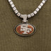 Colgante oficial de los 49ers de San Francisco de la NFL