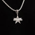 Colgante oficial Dallas Cowboys NFL con micro logotipo