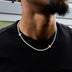 3MM Diamond Cross Tennis Chain