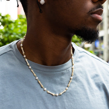 Iced Bone Link Chain