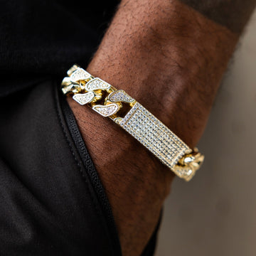 Pulsera Eslabón ID Helada