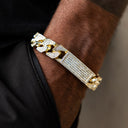Pulsera Eslabón ID Helada