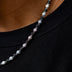 Two-Tone Iced Ball Chain