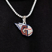 Cleveland Guardians Official MLB Logo Pendant