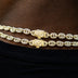 Micro Valentina Chain in Yellow Gold - 7mm