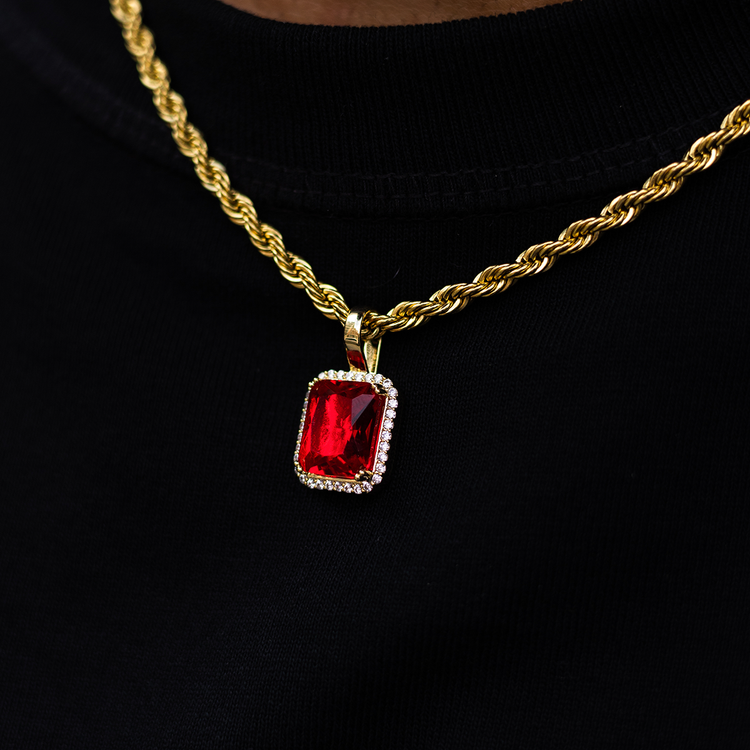Ruby Stone Pendant