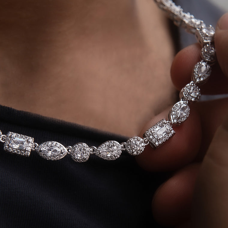 Diamond Rivals Chain Mixed Diamond Pave Chain – The GLD Shop