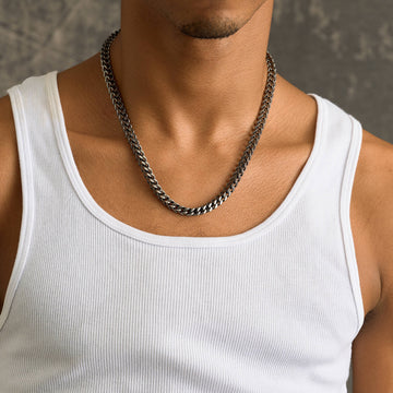 Franco Chain in Black - 6mm