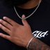 Miami Cuban Chain + Bracelet Bundle in White Gold - 5mm