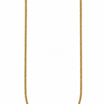 Nordstrom- Cadena de palomitas en oro amarillo- 2mm