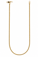 Nordstrom- Cadena de palomitas en oro amarillo- 2mm