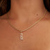 "Fuck" Pendant - Yellow Gold