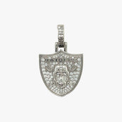 Las Vegas Raiders Micro Logo Pendant