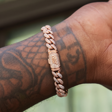 Pulsera de Eslabones GLD Bicolor - 8.5mm